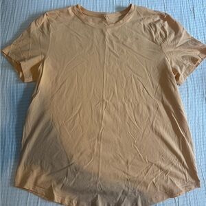 lululemon athletica Orange glow Love Crew Neck Tee